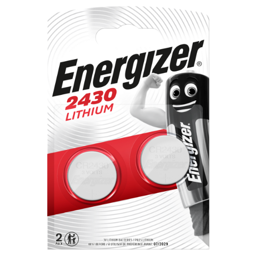 ENERGIZER CR2430 3V LITYUM PIL 2LI BLİSTER resmi