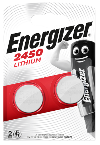 ENERGİZER CR2450 3V LİTYUM PİL 2Lİ BLİSTER resmi