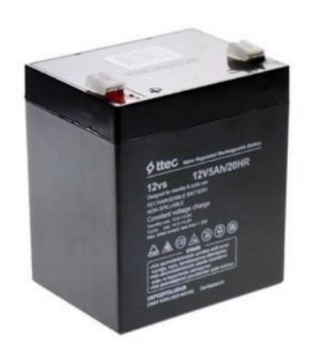 TTEC 12V 5AH KURU TİP AKÜ resmi
